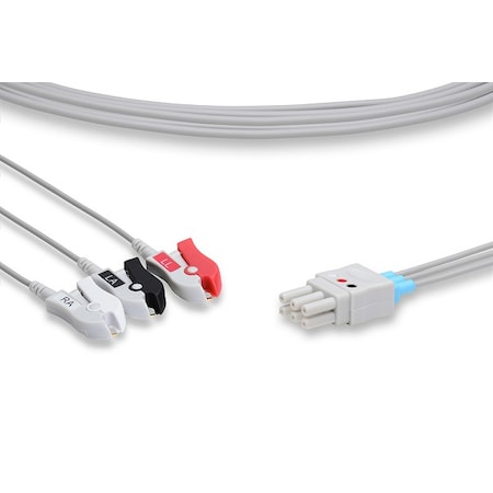 Mennen Compatible ECG Leadwire - 3 Leads Pinch/Grabber